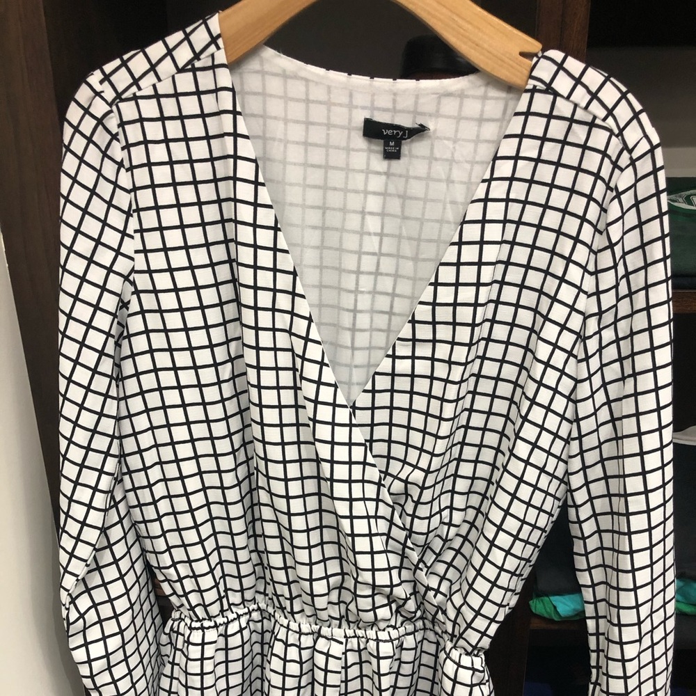 Checkered Romper - image 2